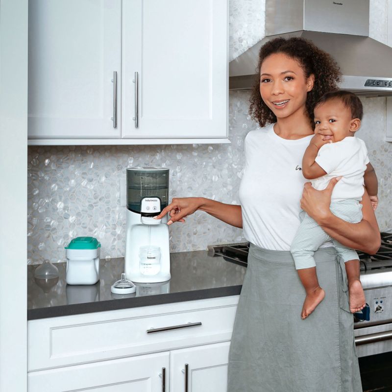 Машина для приготування дитячої суміші Baby Brezza Підігрівач води для дитячої суміші Instant Warmer, білий (BRZ0057)