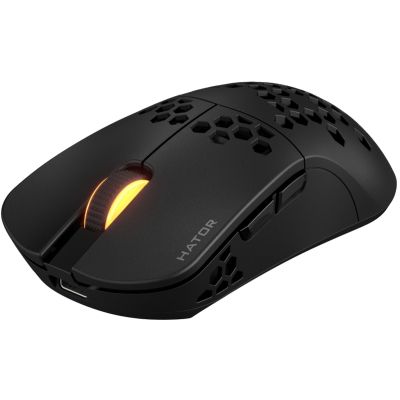 Мишка Hator Stellar Wireless/Bluetooth/USB Black (HTM650)