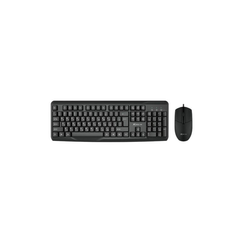 Комплект Xtrike ME MK-207 USB UA Black (MK-207UA)