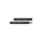 Концентратор Baseus USB-C 6-in-1 HDMI + 2xUSB 3.0 + PD + SD/TF black (WKQX050101)