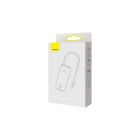 Концентратор Baseus USB-C 6-in-1 HDMI + 2xUSB 3.0 + PD + SD/TF black (WKQX050101)