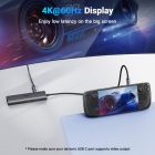 Концентратор Ugreen USB-C to HDMI + 2xUSB 3.2 + USB-C 3.2 + RJ45 + PD CM512 gray (45000)