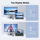 Концентратор Ugreen USB-C to HDMI + 2xUSB 3.2 + USB-C 3.2 + RJ45 + PD CM512 gray (45000)
