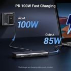 Концентратор Ugreen USB-C to 2xUSB 3.2 + 2xUSB-C 3.2 + 2xHDMI + DP 4K60Hz + PD 100W CM639 gray (35625)