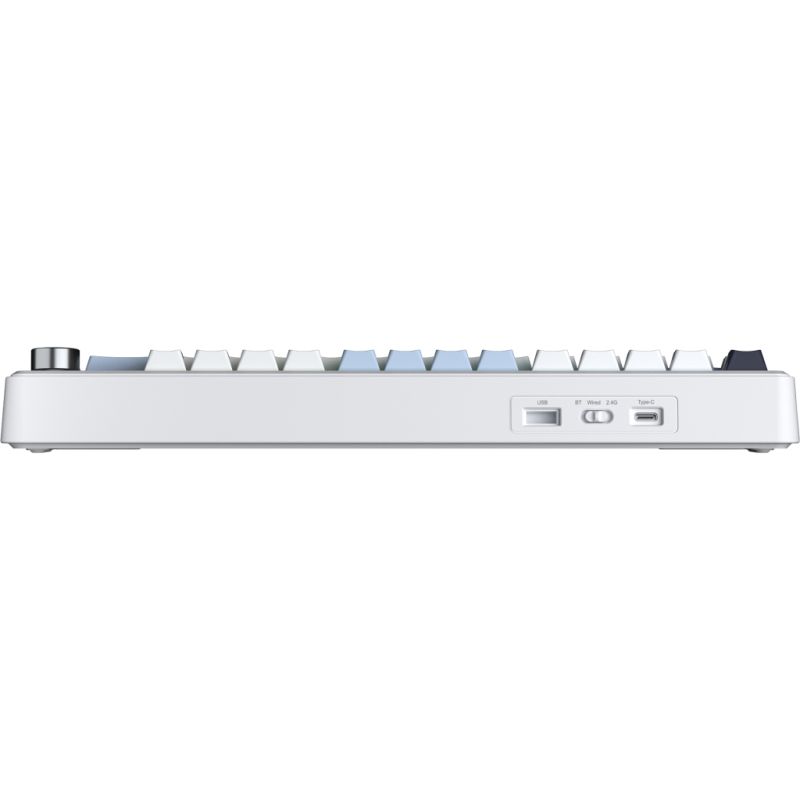 Клавиатура Aula F75 MAX Wireless/Bluetooth UA White/Blue (6978080501158)