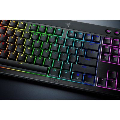 Клавиатура Razer BlackWidow V4 Low-Profile Wireless/Bluetooth/USB Orange switch UA Black (RZ03-05270800-R3M1)