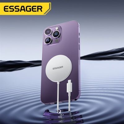 Зарядное устройство Essager 2-in-1 wireless charger 15W white (EWXCX-CF02-Z)
