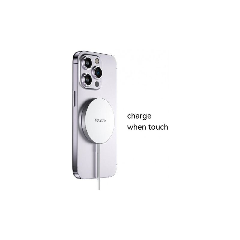 Зарядное устройство Essager 2-in-1 wireless charger 15W magnetic for phone and earphones (EWXCX-YT02-Z)