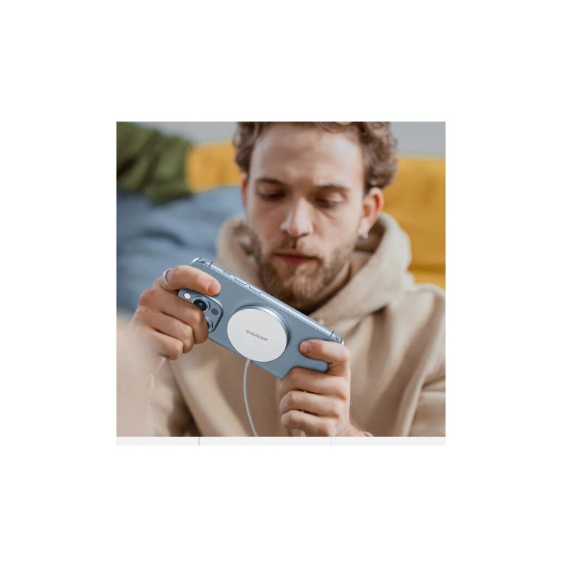 Зарядное устройство Essager 2-in-1 wireless charger 15W magnetic for phone and earphones (EWXCX-YT02-Z)