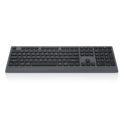 Клавиатура REAL-EL RK-715W Wireless/Bluetooth Black/Gray (EL123100051)
