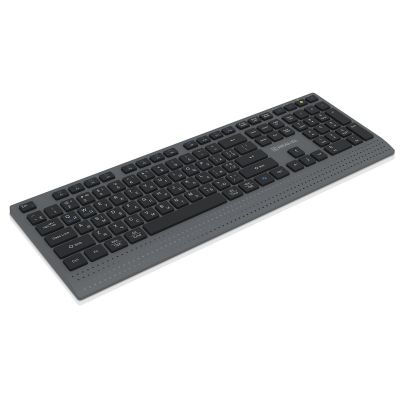 Клавиатура REAL-EL RK-715W Wireless/Bluetooth Black/Gray (EL123100051)