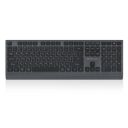 Клавиатура REAL-EL RK-715W Wireless/Bluetooth Black/Gray (EL123100051)