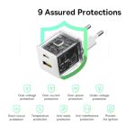 Зарядное устройство Baseus 1xUSB-C 20W + 1xUSB white + cable USB-C to USB-C 60W 1.0m (P10111608213-01)