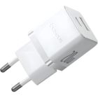 Зарядное устройство Baseus 1xUSB-C 20W + 1xUSB white + cable USB-C to USB-C 60W 1.0m (P10111608213-01)