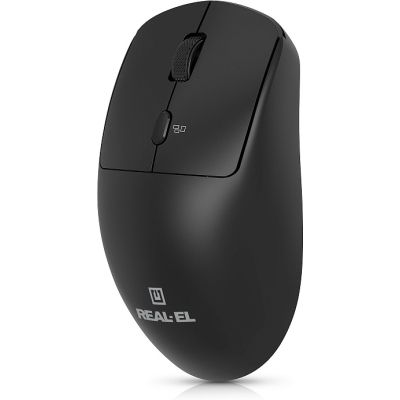 Мышка REAL-EL RM-355W Wireless Black (EL123200054)