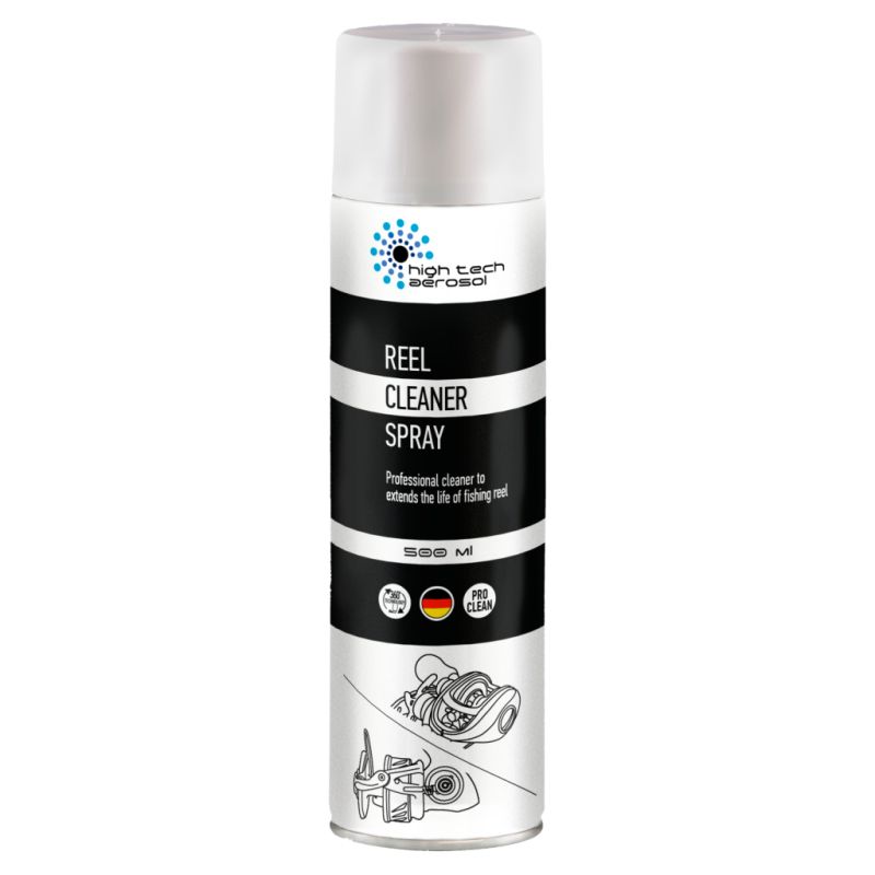 Мастило для риболовних котушок HTA Спрей/Очищувач Reel Cleaner Spray 500 мл (HTA3061)
