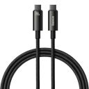 Дата кабель USB-C to USB-C 2.0m 240W Black Baseus (CAWJ040101)