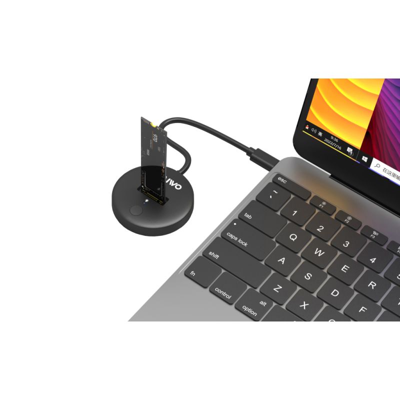 Док-станция для накопителей Maiwo M.2 NVMe/SATA SSD to USB3.2 Gen2 USB-C 10Gbps (K1698P2)