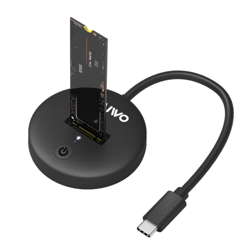 Док-станция для накопителей Maiwo M.2 NVMe/SATA SSD to USB3.2 Gen2 USB-C 10Gbps (K1698P2)