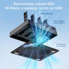 Док-станция для накопителей Maiwo 4*NVMe M.2 SSD Key M/B+M to USB4.0 USB-C 40Gbps (K3015P4)