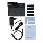 Док-станция для накопителей Maiwo 4*NVMe M.2 SSD Key M/B+M to USB4.0 USB-C 40Gbps (K3015P4)