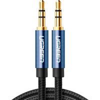 Кабель мультимедийный 3.5mm M to 3.5mm M 2.0m AV112 blue Ugreen (10687)