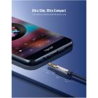 Кабель мультимедійний 3.5mm M to 3.5mm F 1.0m AV118 gray Ugreen (10592)