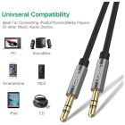 Кабель мультимедійний 3.5mm M to 3.5mm M 1.5m AV119 black Ugreen (10734)