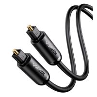 Кабель мультимедийный Optical Toslink 1.0m AV122 black Ugreen (70890)