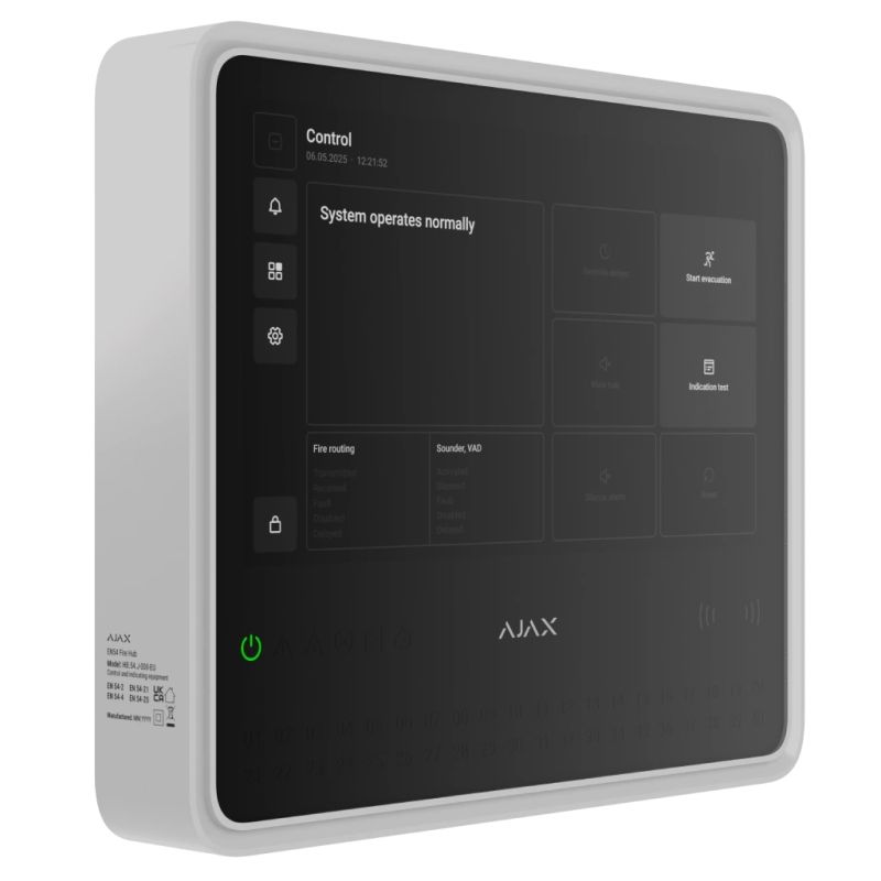 Модуль управления умным домом Ajax (EN54 Fire Hub white)