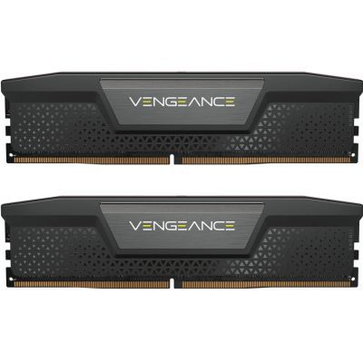 Модуль пам\'яті для комп\'ютера DDR5 96GB (2x48GB) 6800 MHz Vengeance XMP Black Corsair (CMK96GX5M2B6800C40)