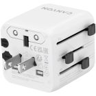 Переходник Canyon Travel Adapter OnTour One EU/UK/US/AUS White (CNS-TA1005W)