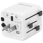 Переходник Canyon Travel Adapter OnTour One EU/UK/US/AUS White (CNS-TA1005W)