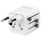 Переходник Canyon Travel Adapter OnTour One EU/UK/US/AUS White (CNS-TA1005W)