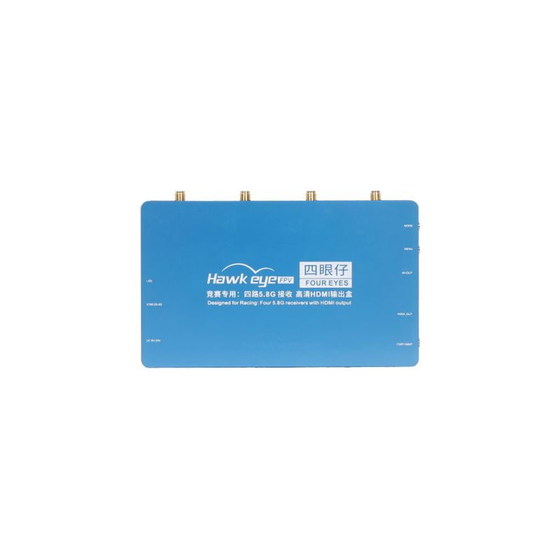 Видеоприемник (VRX) Hawkeye 4 eyes 5.8G 4CH in 1 HDMI AV output box (H4E4)
