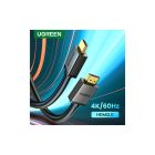 Кабель мультимедийный HDMI M to HDMI M 2.0m HD104 black Ugreen (10107)