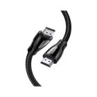 Кабель мультимедійний HDMI M to HDMI M 5.0m braided HD140 black Ugreen (80405)
