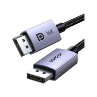 Кабель мультимедійний DisplayPort M to DisplayPort M 3.0m 16K DP118 black Ugreen (25862)