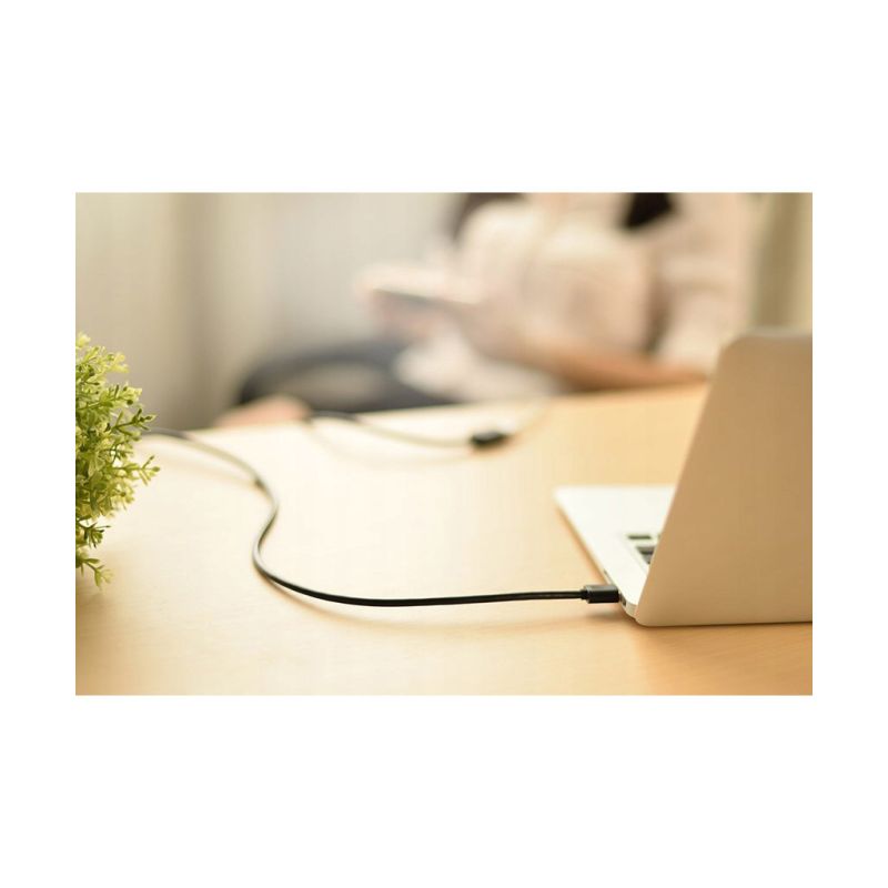 Дата кабель USB 2.0 AM/AF 0.5m US103 black Ugreen (10313)