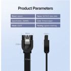 Кабель для передачі даних SATA 3 Data Cable 0.5m US217 Black Ugreen (30796)