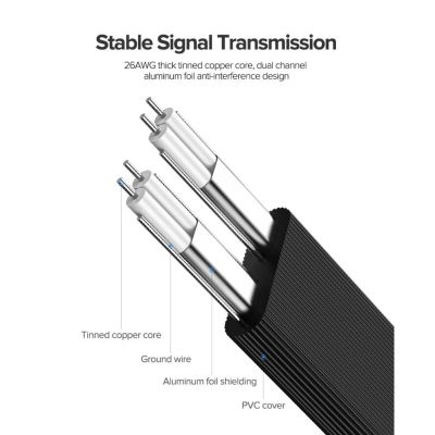 Кабель для передачі даних SATA 3 Data Cable 0.5m US217 Black Ugreen (30796)