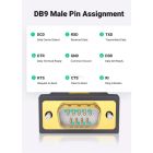 Кабель для передачи данных USB to COM M 1.5m DB9 RS-232 CR104 black Ugreen (20211)