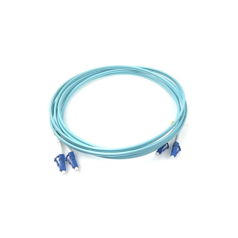 Оптический патчкорд Eserver LC/UPC-LC/UPC, Multimode (50/125, OM3), LSZH, Duplex, 3m (ES-LC-LC/UPC-3-MM-D)