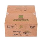 Пакеты для собак Waucat Биоразлагаемые МАКСИ 22х33 см 20 рул (300 шт) (9945)