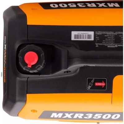 Генератор maXpeedingRODS MXR3500 інверторний (3 kW), 220V, 50Hz, 4л, ручний запуск (mxr3500)