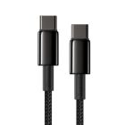 Дата кабель USB-C to USB-C 1.0m 100W black Baseus (CATWJ-01)