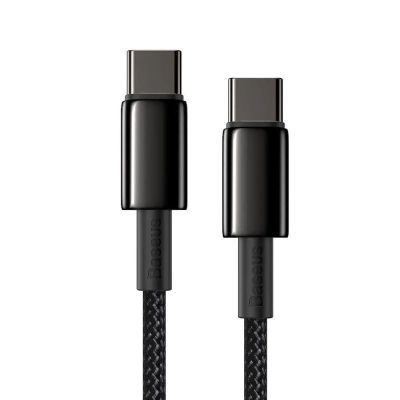 Дата кабель USB-C to USB-C 1.0m 100W black Baseus (CATWJ-01)