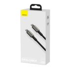 Дата кабель USB-C to USB-C 1.0m 100W black Baseus (CATWJ-01)
