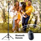Штатив Ugreen LP680 Selfie Stick Tripod with Bluetooth Remote Black (15609)