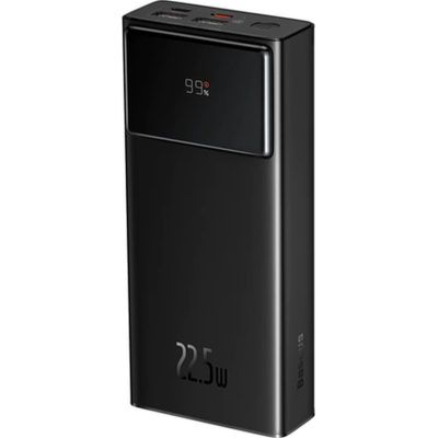 Батарея універсальна Baseus Star Lord Display 30000mAh 22.5W QC/3.0 PD/3.0 Black (PPXJ080101)
